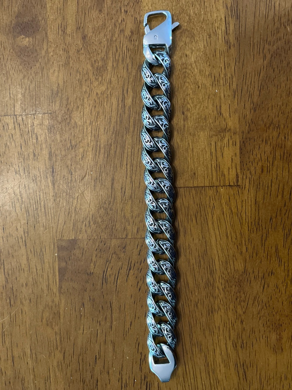 Heavy Men's Curb Cuban Chain Link 316L Stainless Steel Bracelet 8” X 5/8”